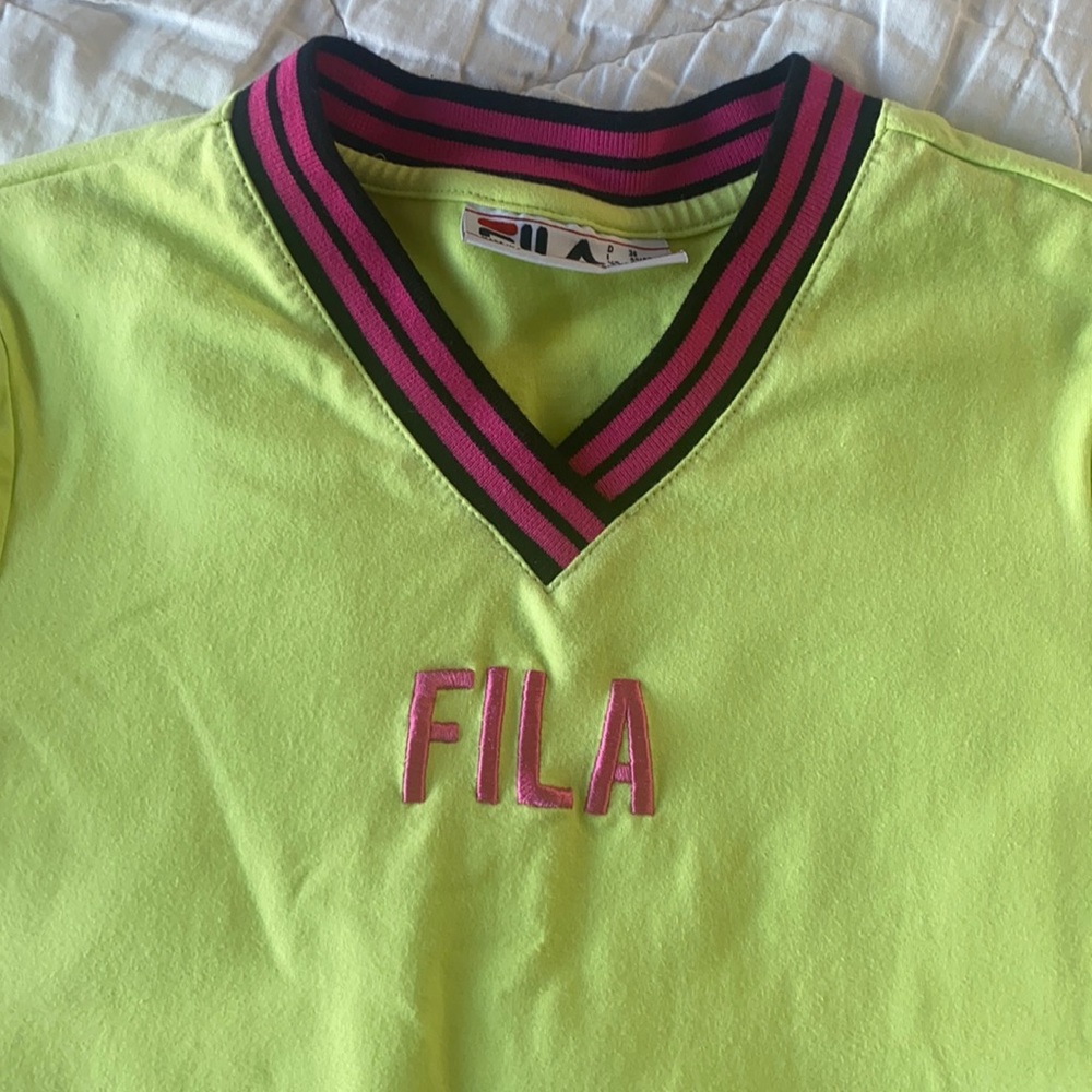 Fila T-shirt cropped